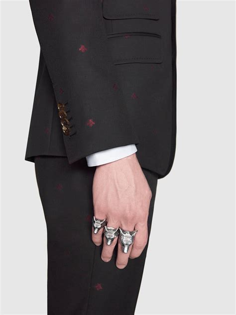 vestito verde gucci uomo